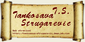 Tankosava Strugarević vizit kartica